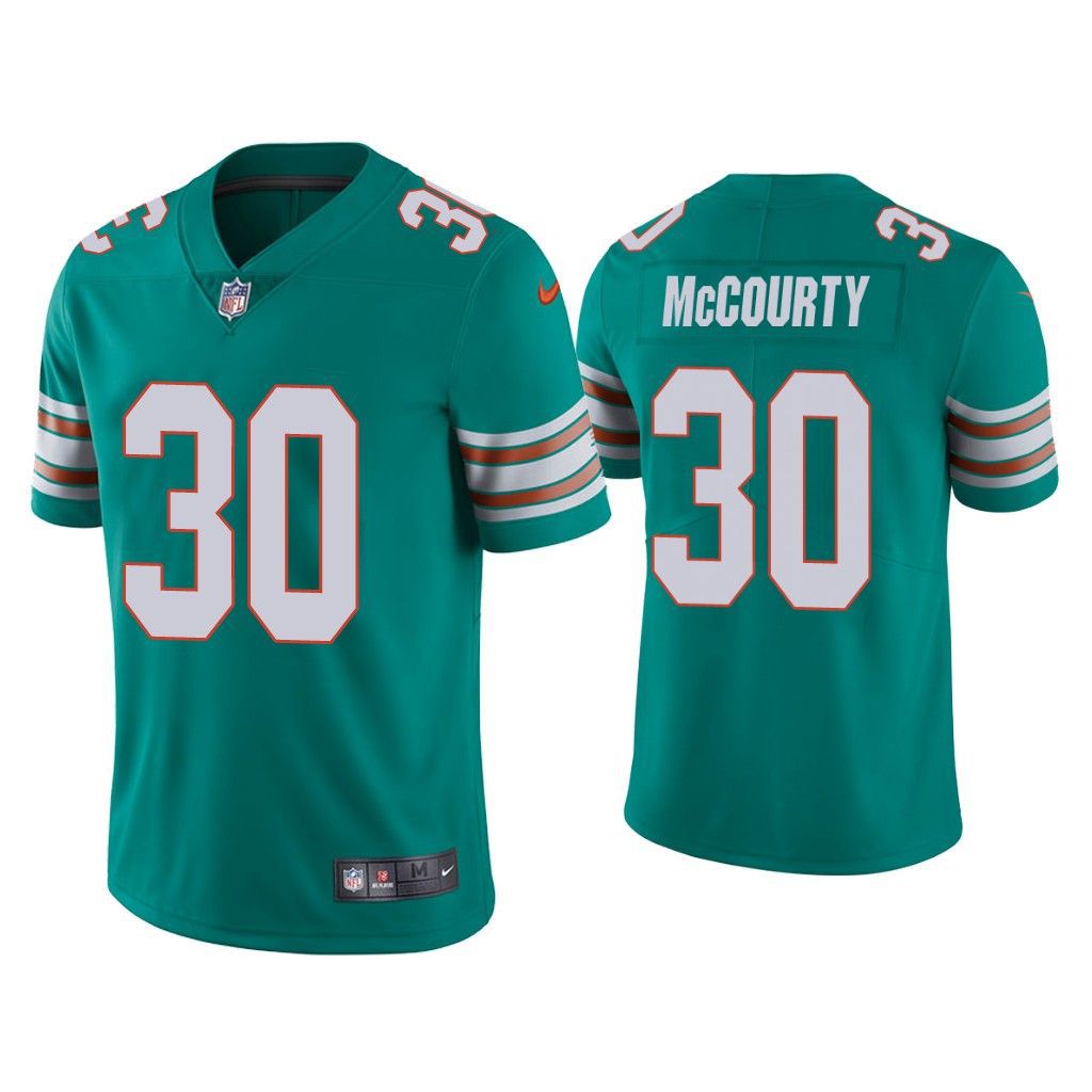 Men Miami Dolphins #30 Jason McCourty Nike Green Vapor Limited NFL Jersey